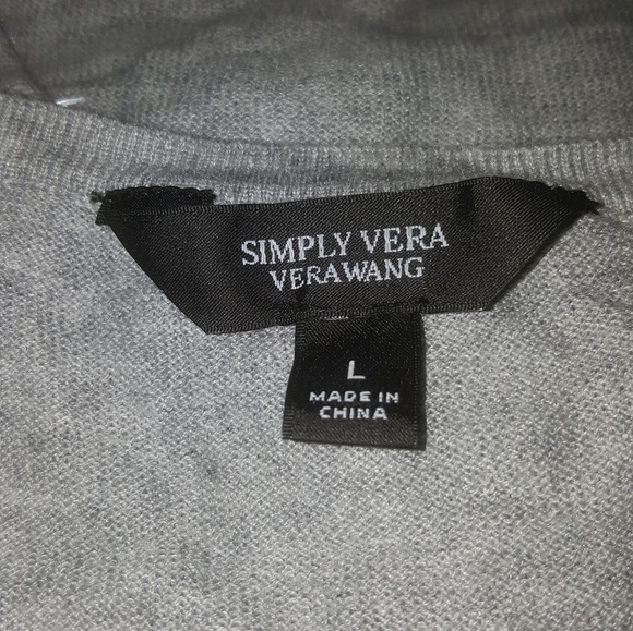 💚💚💚  NEW Vera Wang - Sleeve Drawstring Blouse - Picture 4 of 4